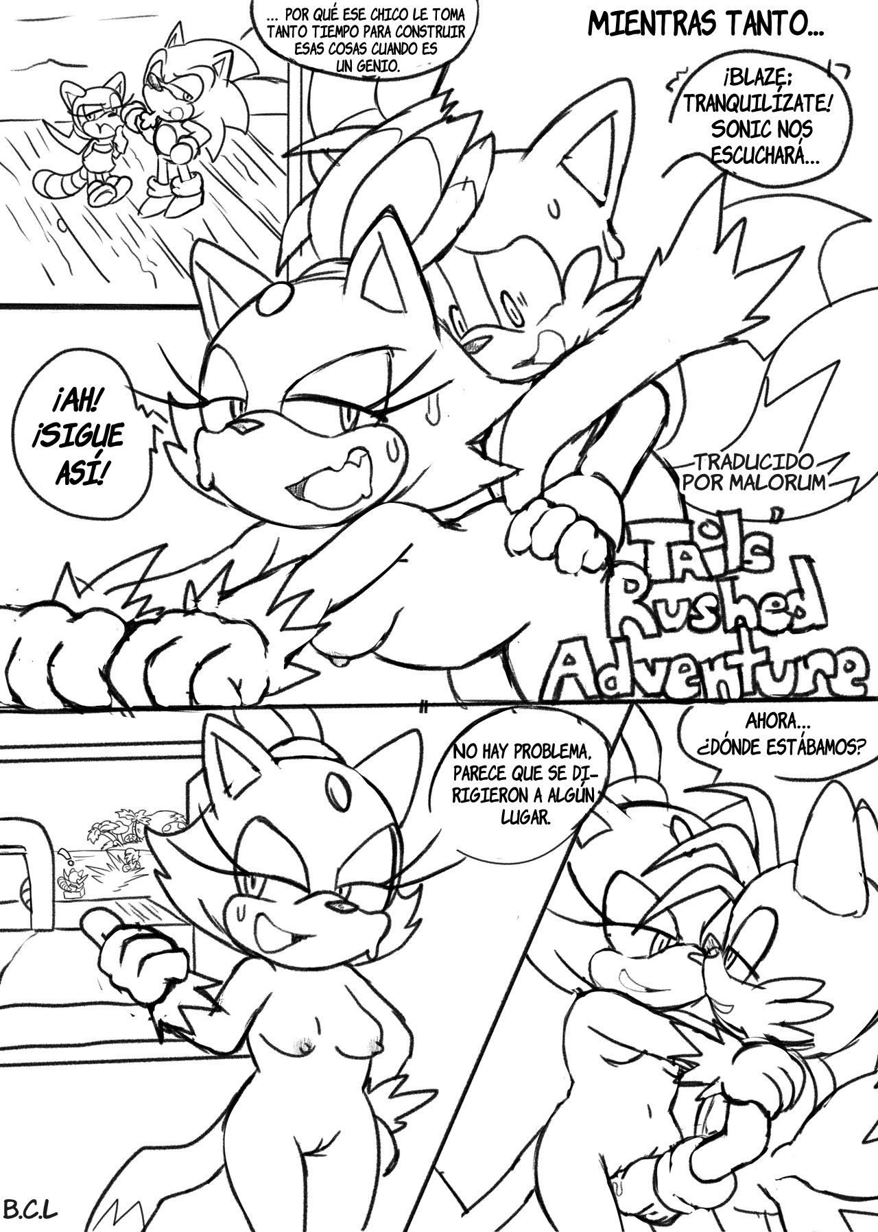 Sonic & Marine New Venture! page 8 full