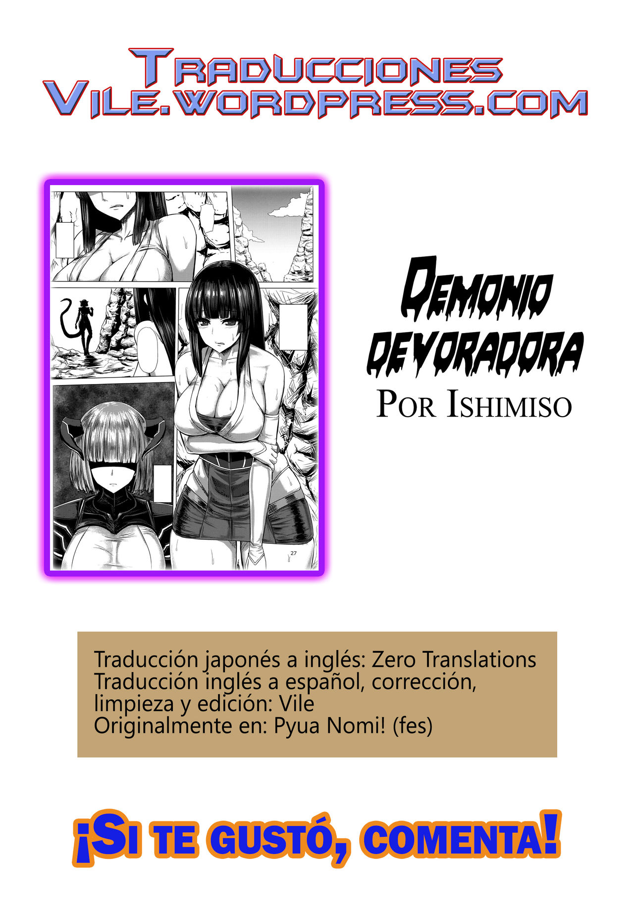Mudai | Demonio Devoradora   =Vile= page 8 full