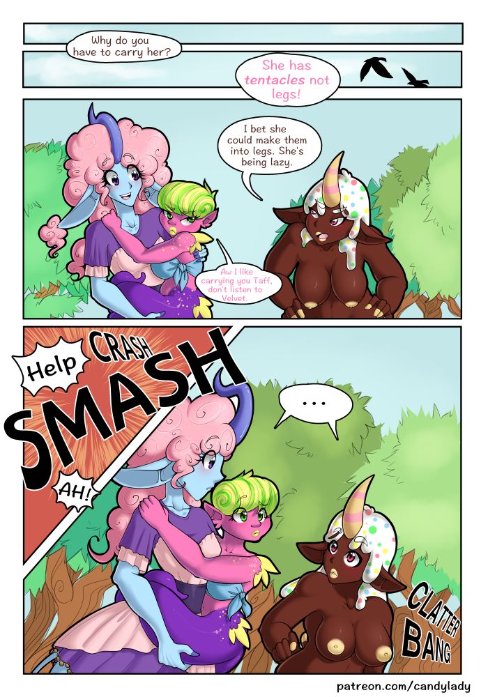 Milky Minotaur Madness page 1 full