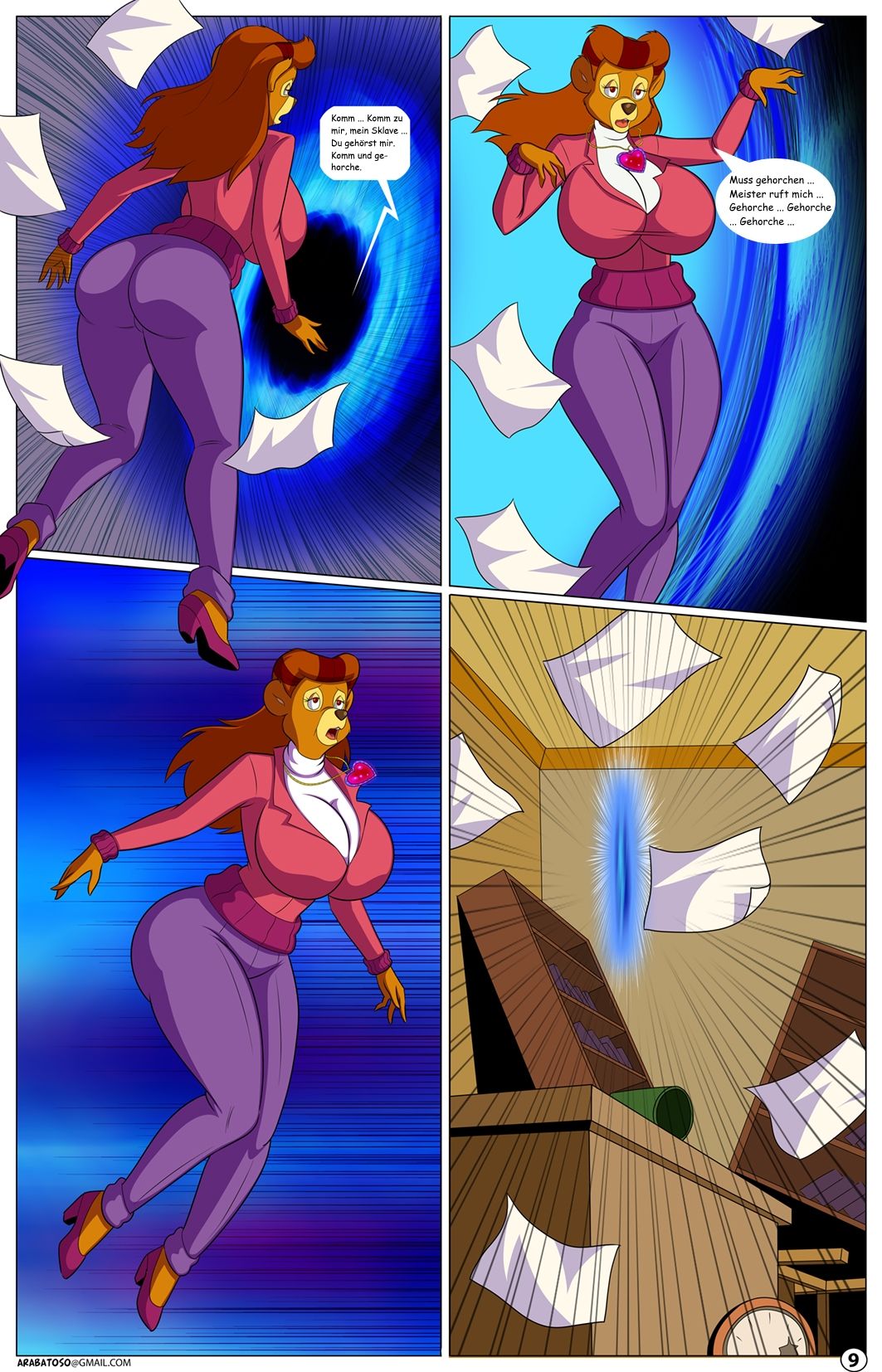 The Mulitverse Hypno Harem page 9 full