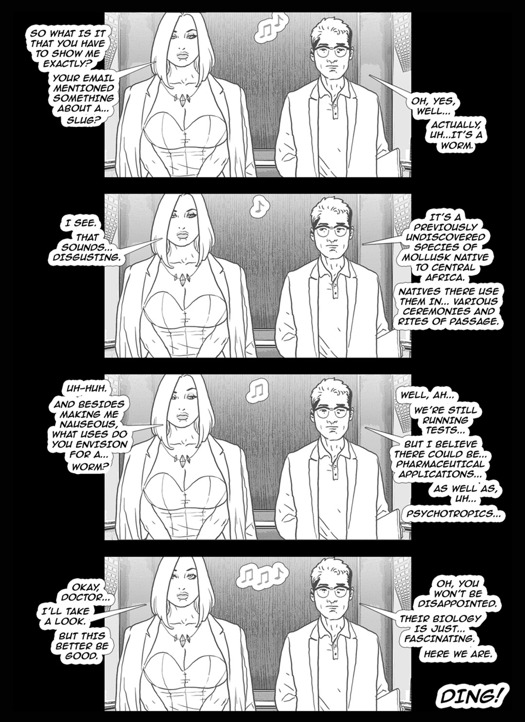 Women of Marvel - The Brain Worms page 4 full