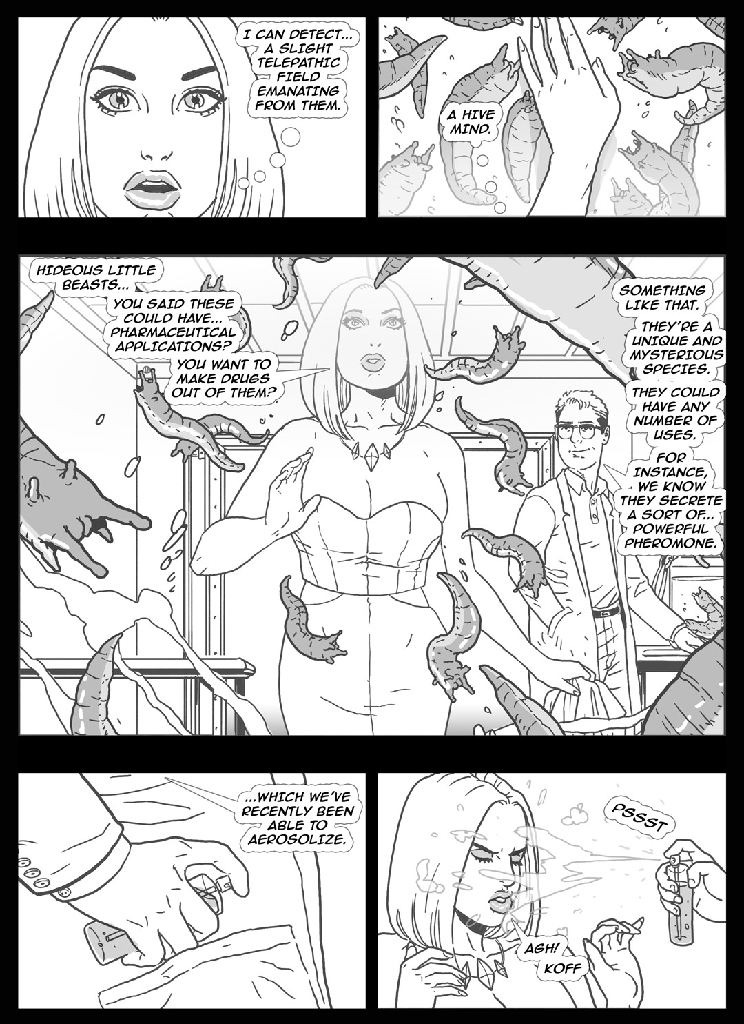 Women of Marvel - The Brain Worms page 7 full