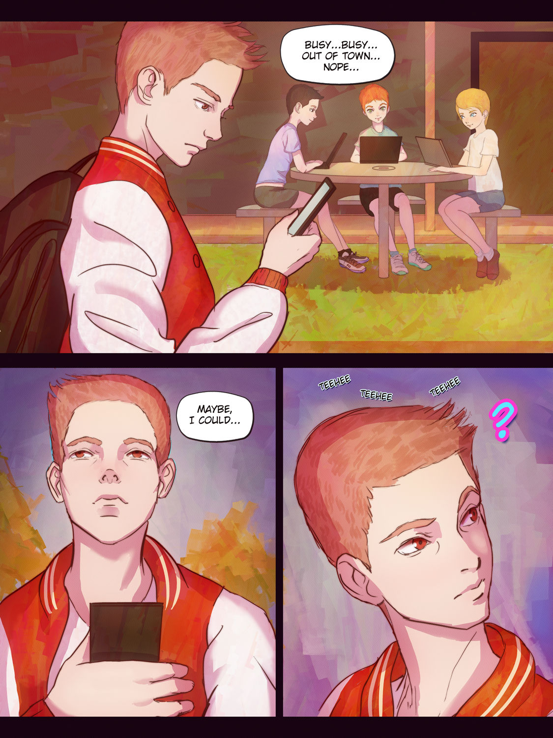 Sissies' Night page 3 full