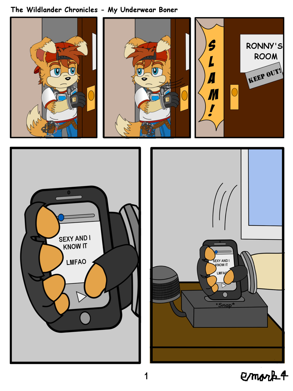 Horndog! page 1 full