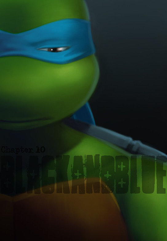 TMNT Black and Blue ch. 10 page 1 full