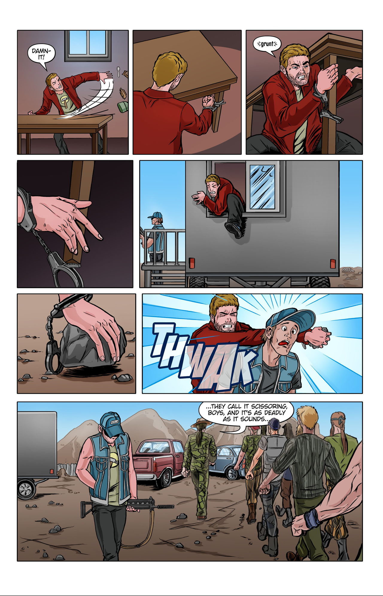 Lesbian Zombies From Outer Space #5 page 4 full