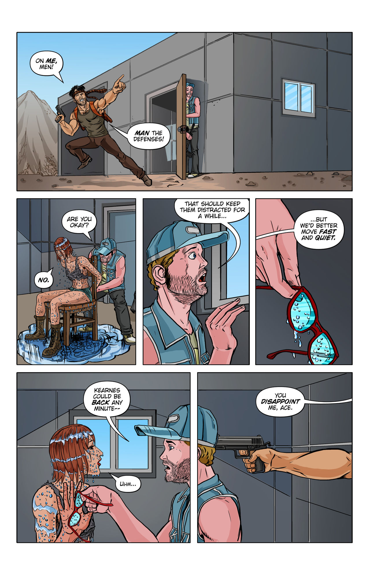 Lesbian Zombies From Outer Space #5 page 6 full