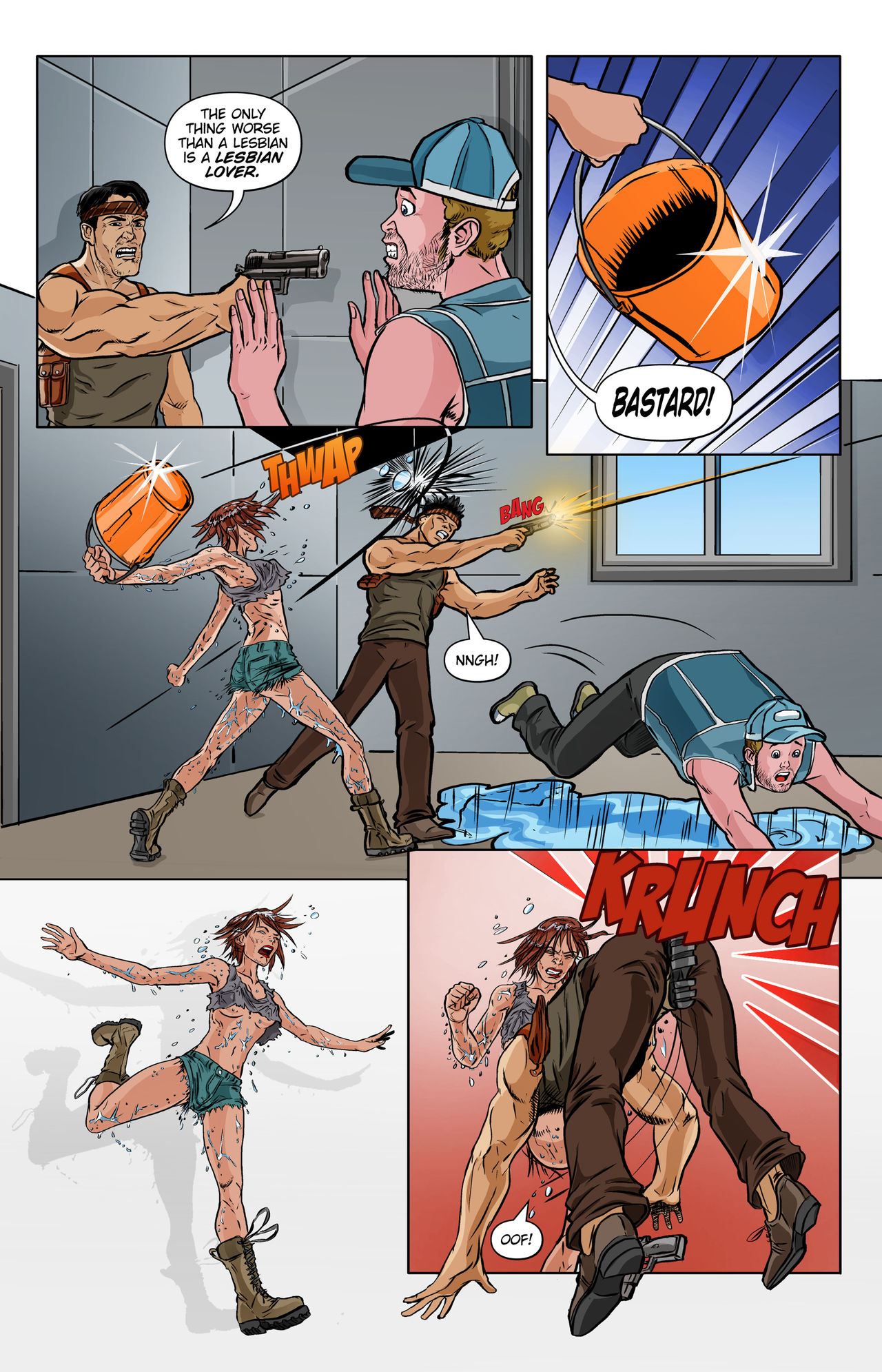 Lesbian Zombies From Outer Space #5 page 7 full