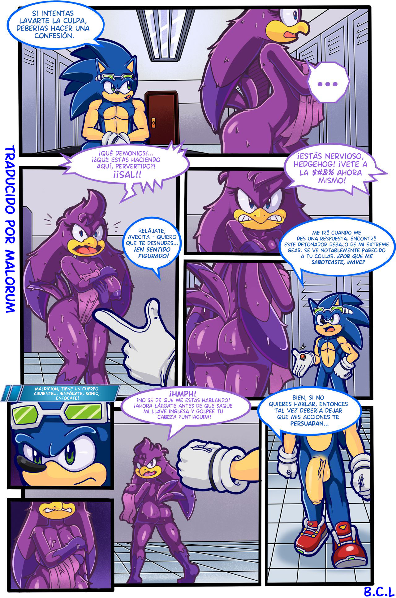 Sonic Riding Dirty page 5 full