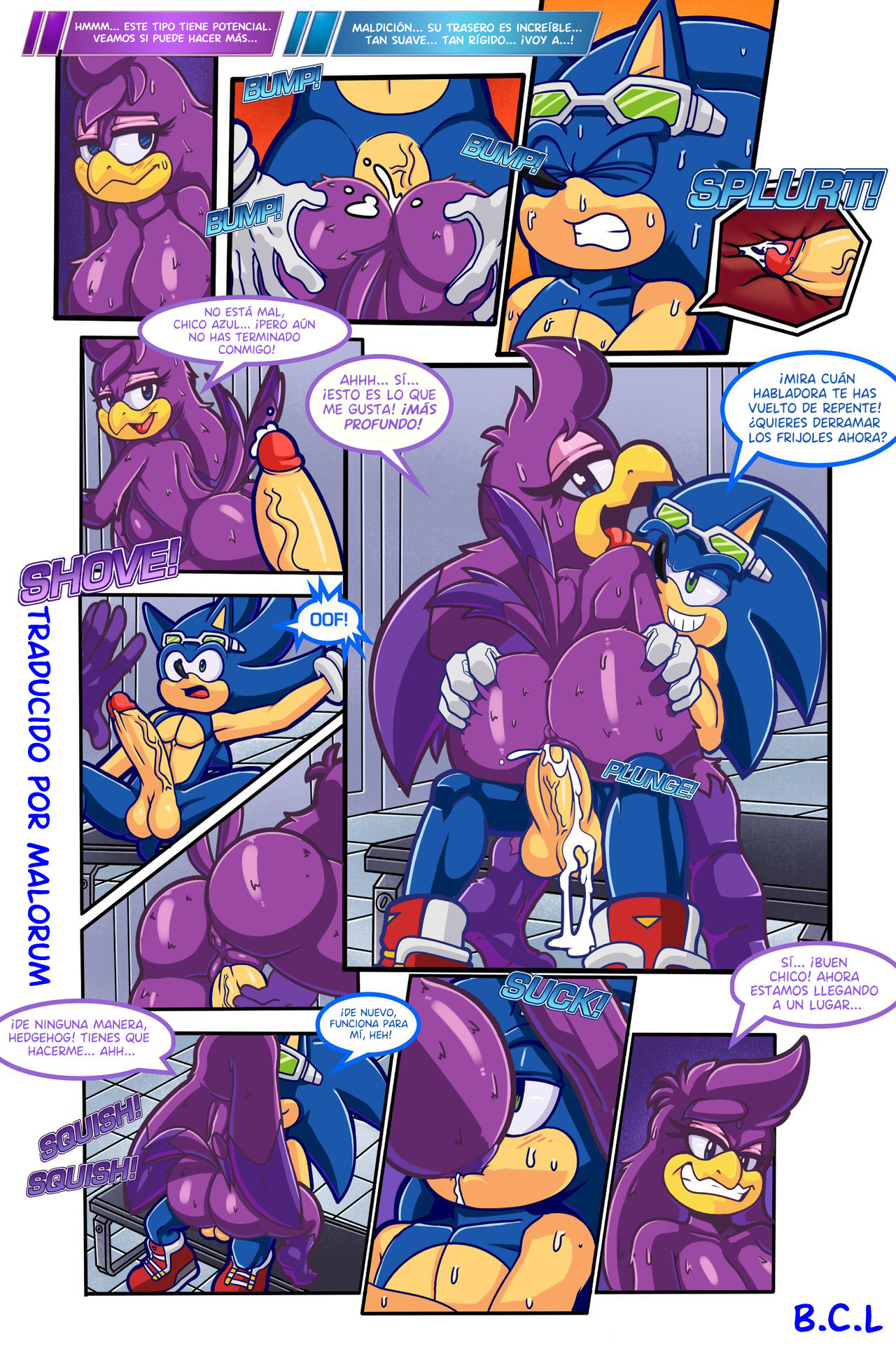 Sonic Riding Dirty page 7 full