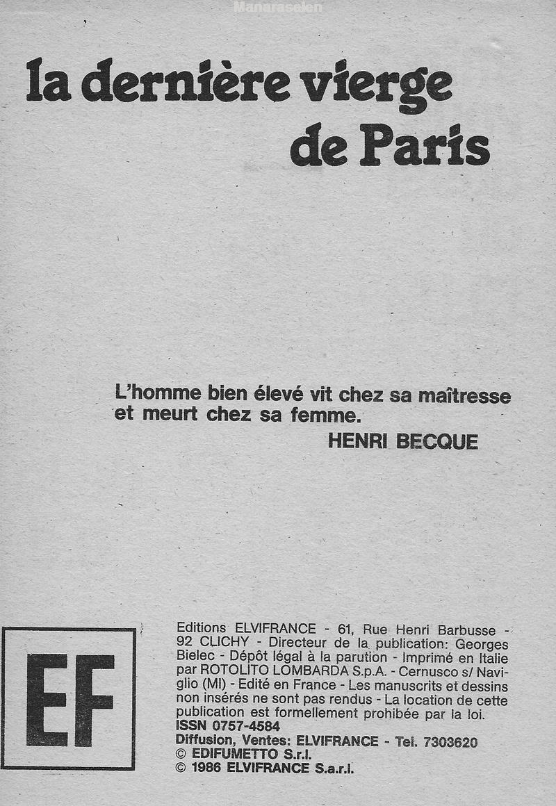 Elvifrance - Super diabolique - 047 - La dernière vierge de Paris page 3 full