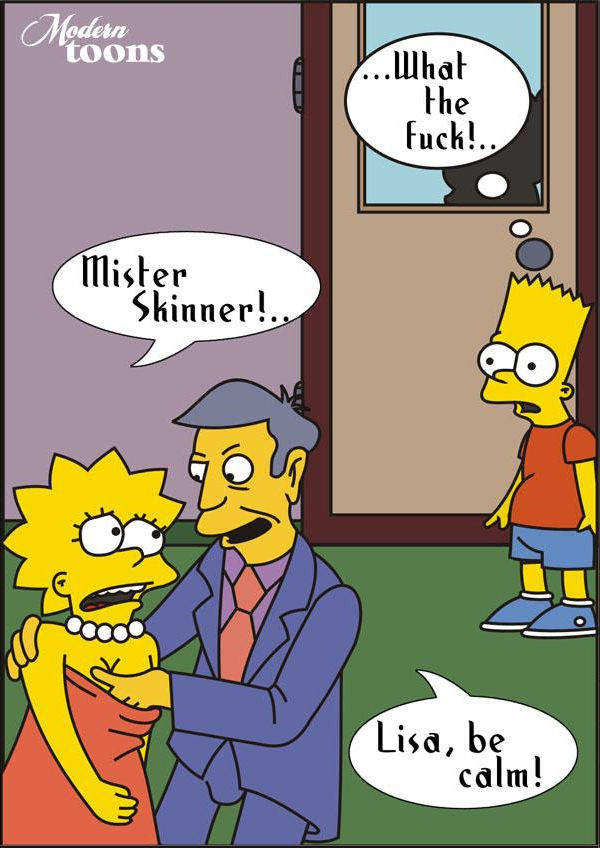 The Simpsons —  — Skinner The Great Seducer page 4 full