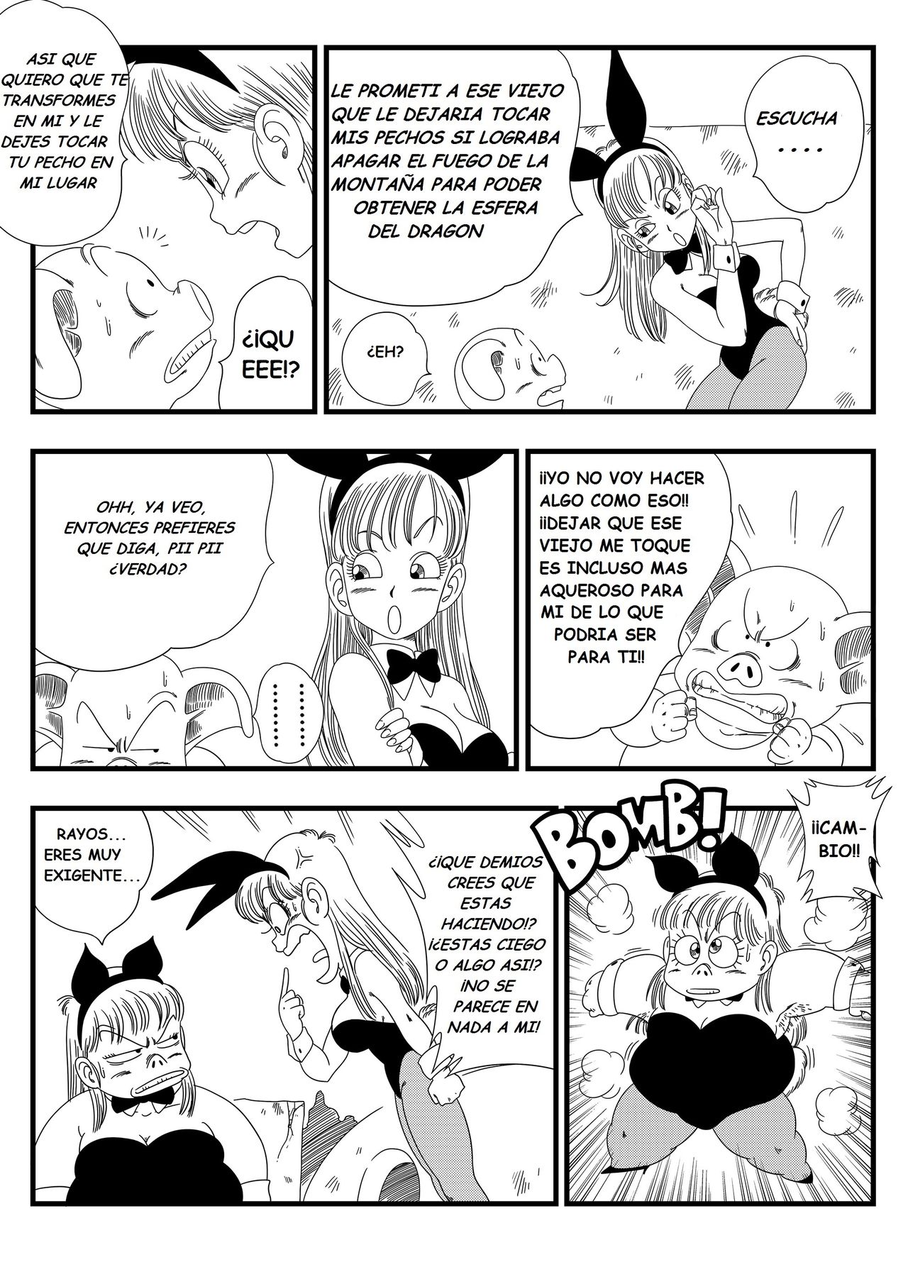 Bunny Girl Transformation | Transformacion en Chica Conejo page 4 full