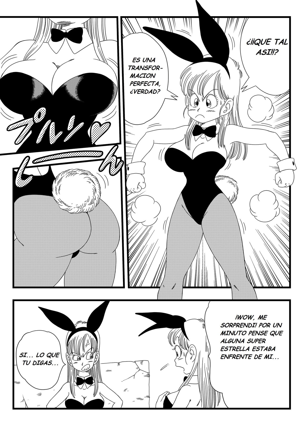 Bunny Girl Transformation | Transformacion en Chica Conejo page 5 full