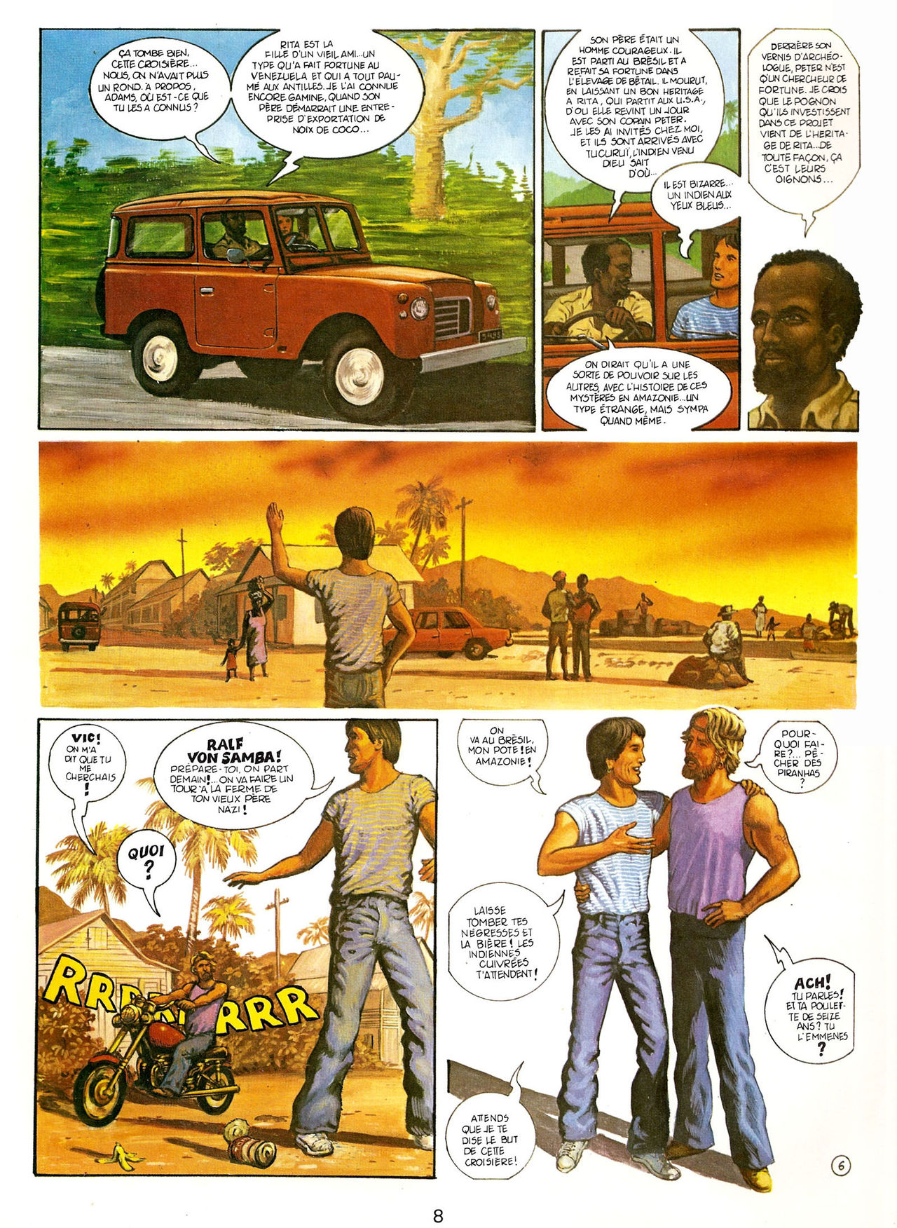 Les Aventures de Vic Voyage 01 - Trésor de Paititi page 8 full