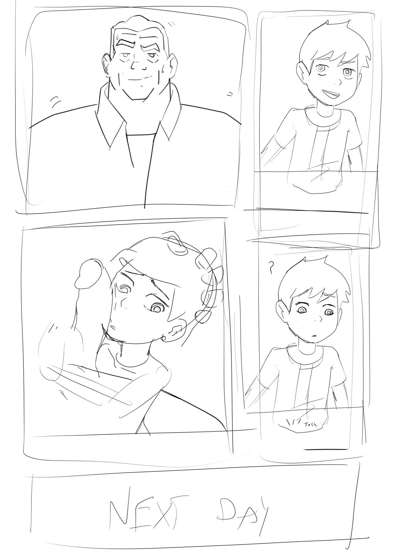 Amazing Adventures of Gwen and Her Abusive Grandfather page 9 full