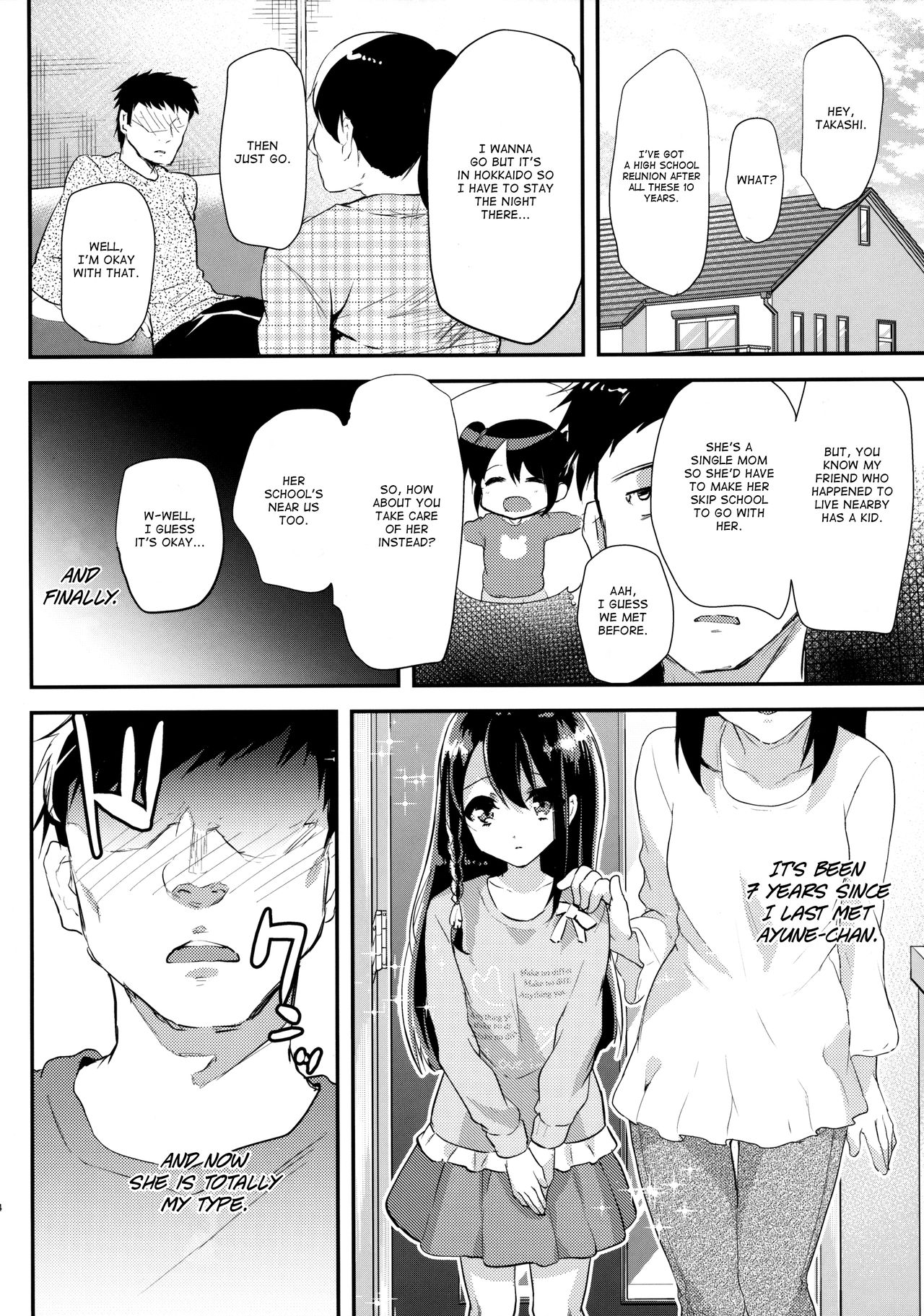 Lolicon to JS ga Futari de Otomari Shitara... | When A Grade Schooler & A Pedo Stay The Night page 5 full