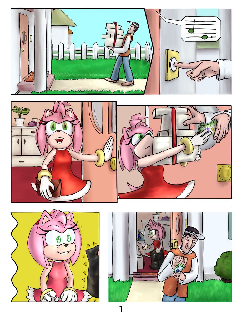 Amy's Blues page 1 full