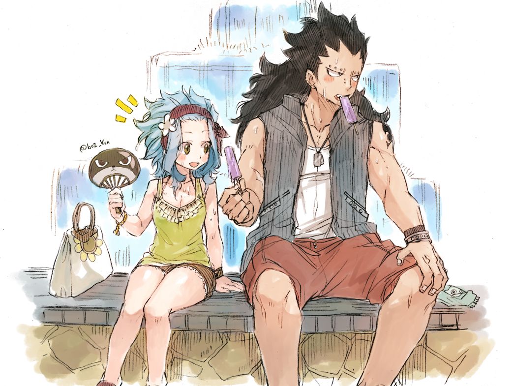 Gajeel Levy sexy time page 10 full