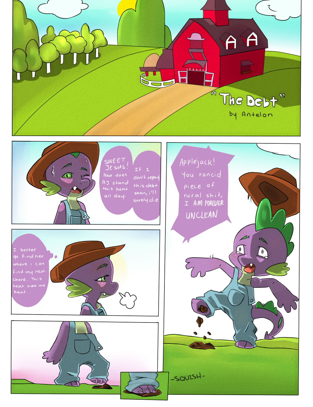 Breaking Saddle 1 page 1 full