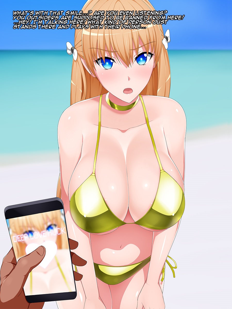 Deep Love Hack - Jiritsu Shinka Kyousei Program Hikentai Bakunyuu Ryuugakusei Sennou Choukyou Kiroku page 3 full