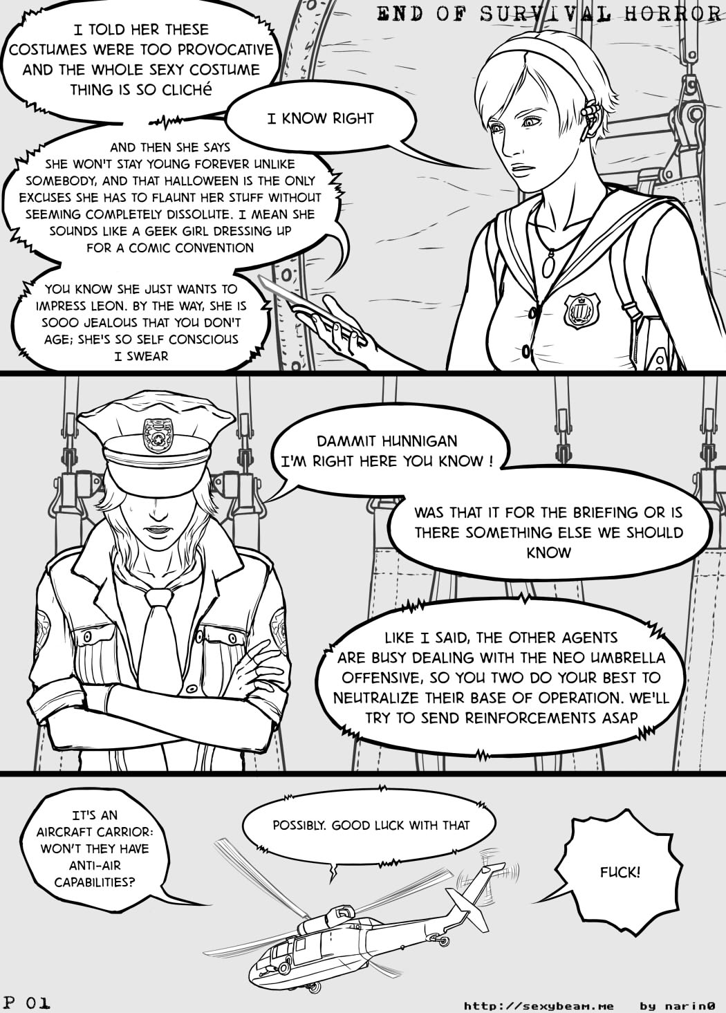 End of Survival Horror Ch. 1-2 page 2 full