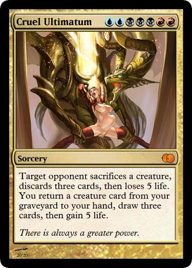 Magic the Gathering: Custom cards page 3 full