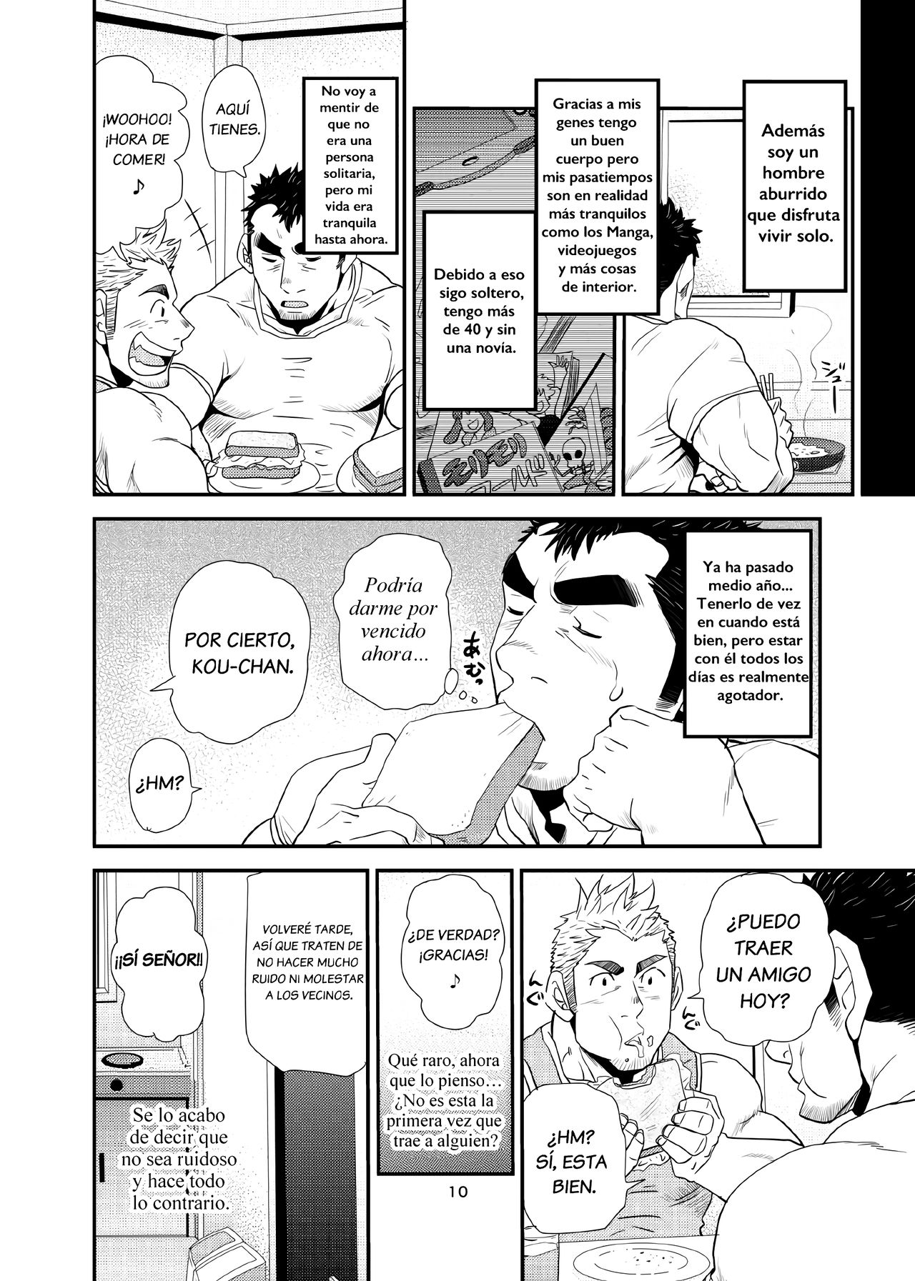 Oi Oji!! ~Oi ga Tawawa ni Minottaseide~ | ~Nephew and Old man!~ page 10 full