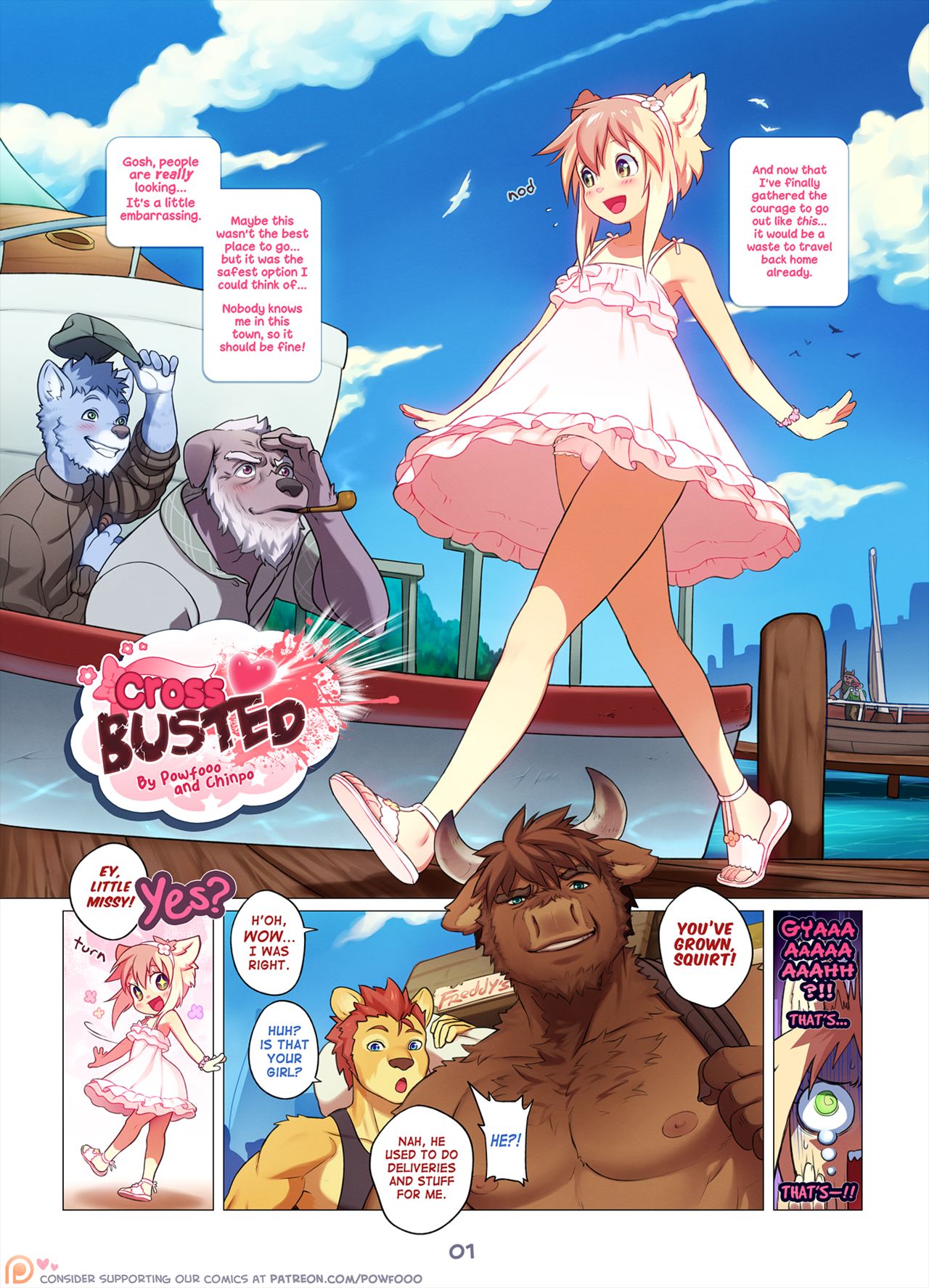 Cross Busted + Extra Story page 1 full