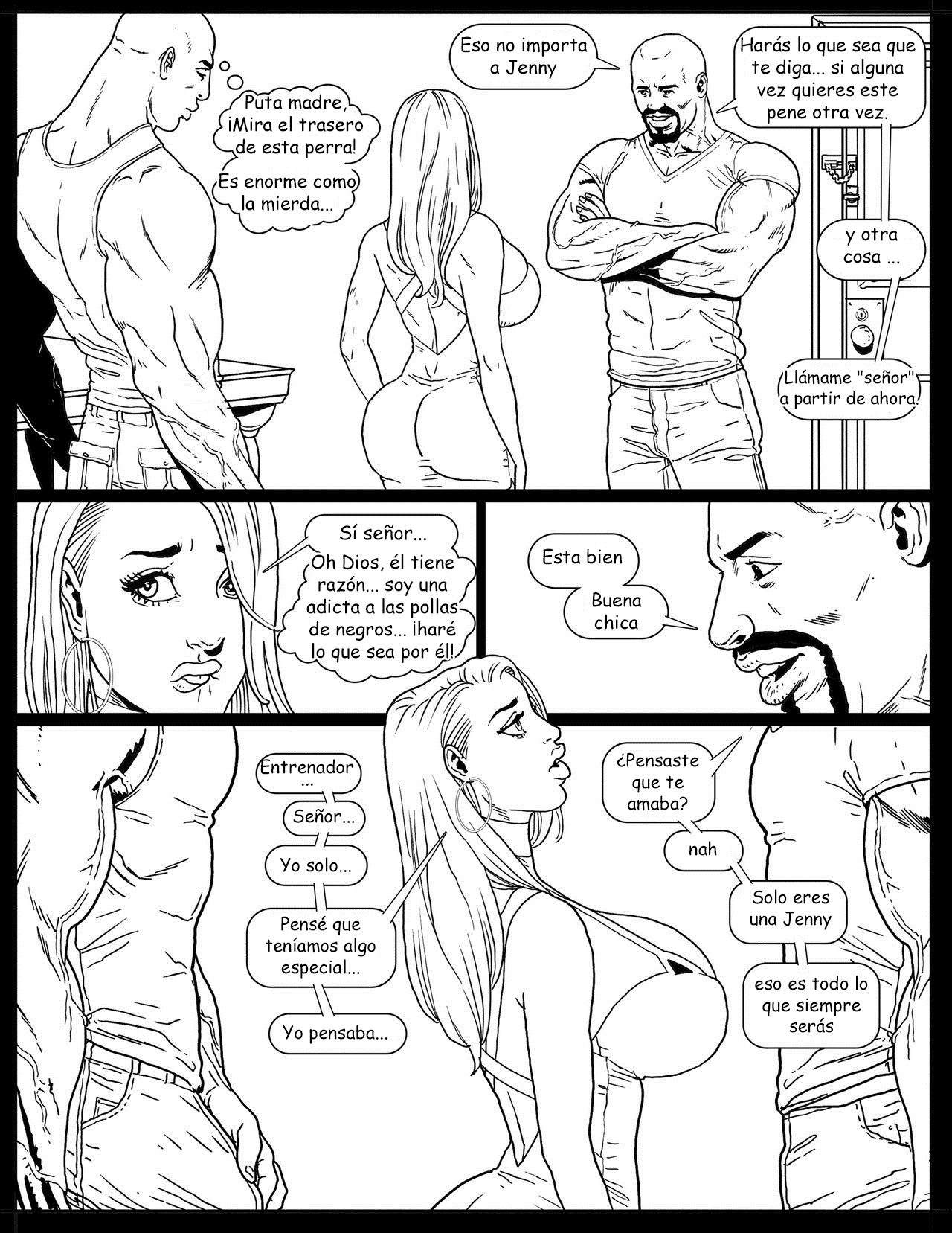 2 Hot Blondes Submit to Big Black Cock page 8 full