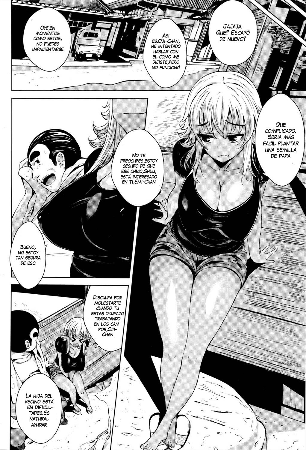 Hiyake Musume to Massage Oji-san page 2 full