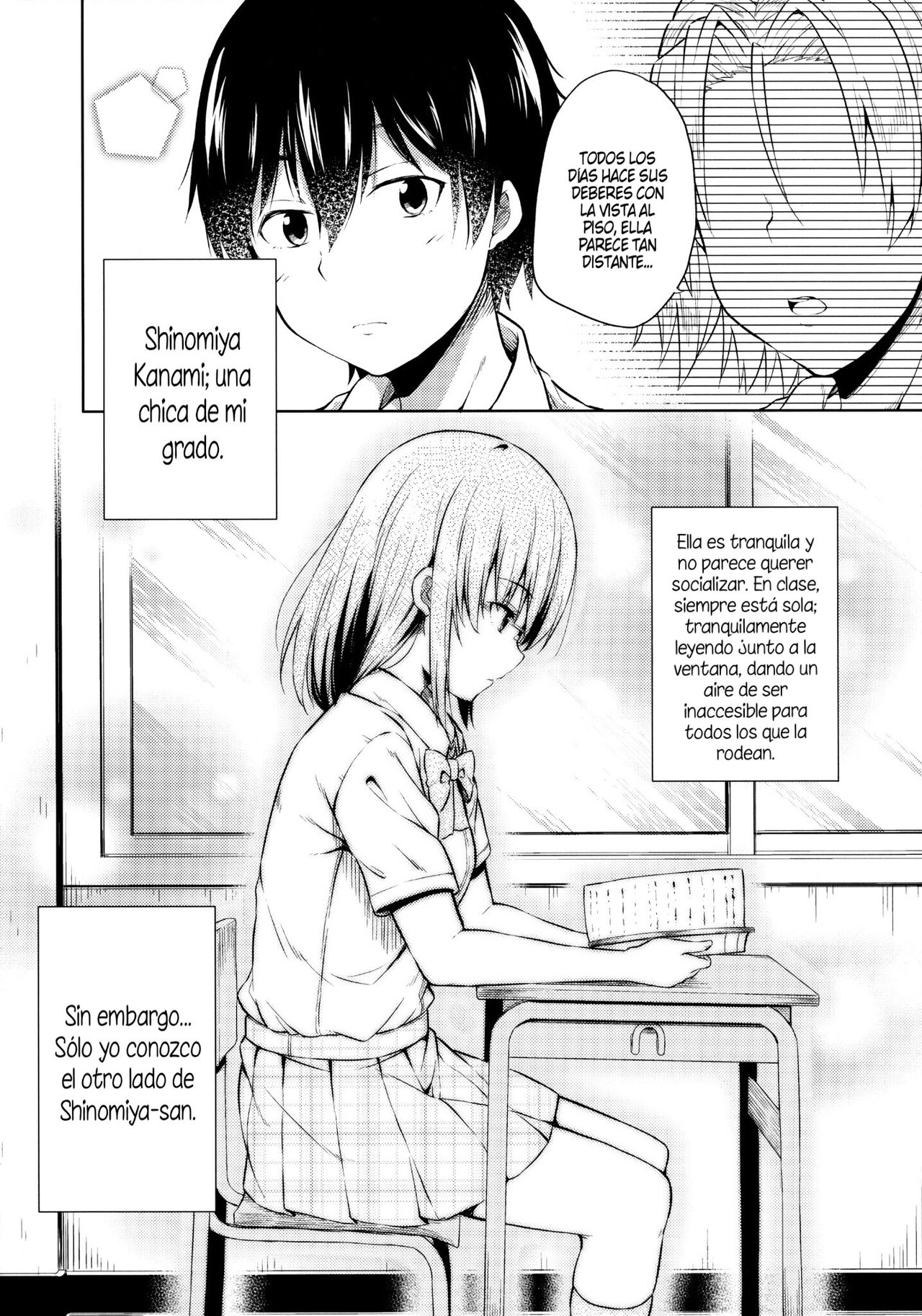 Naisho na Shinomiya-san | El secreto de Shinomiya-san page 3 full