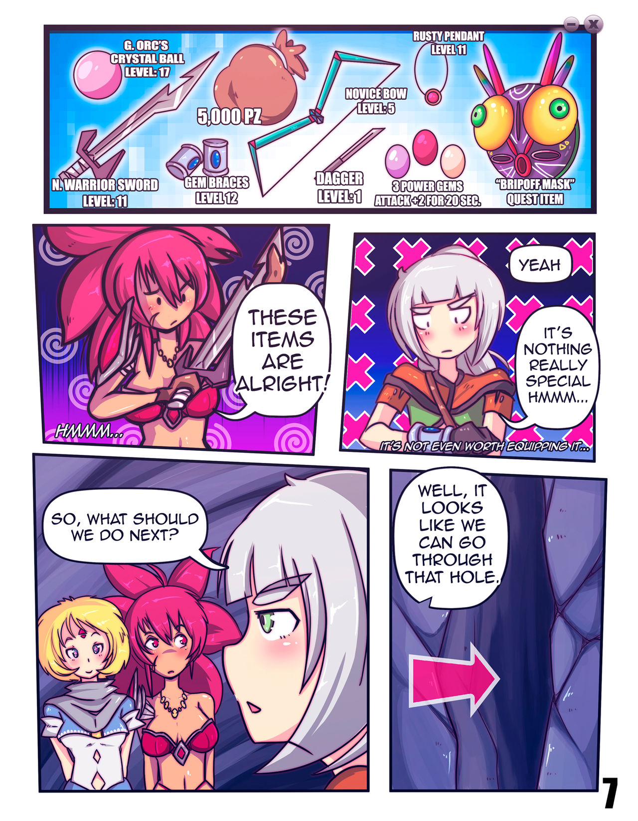 Treasure Hunters and the Ring of Arousal page 9 full