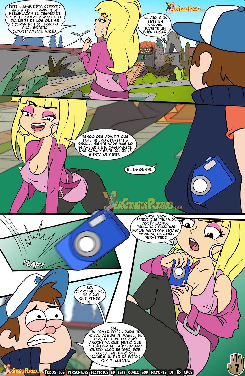 Gravity Falls Un Verano De Placer 2 page 8 full