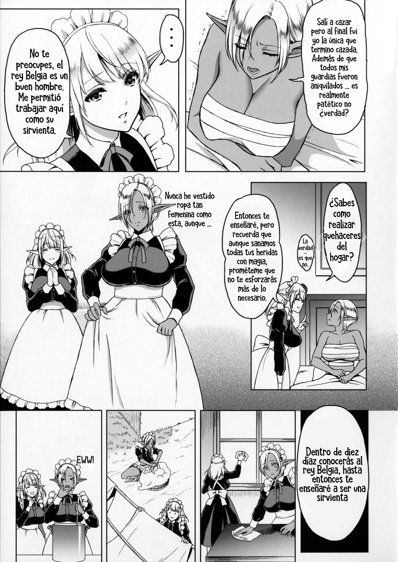 Reizoku Elf Maid + C91 Kaijou Genteibon | Elf Maid Slaves page 4 full