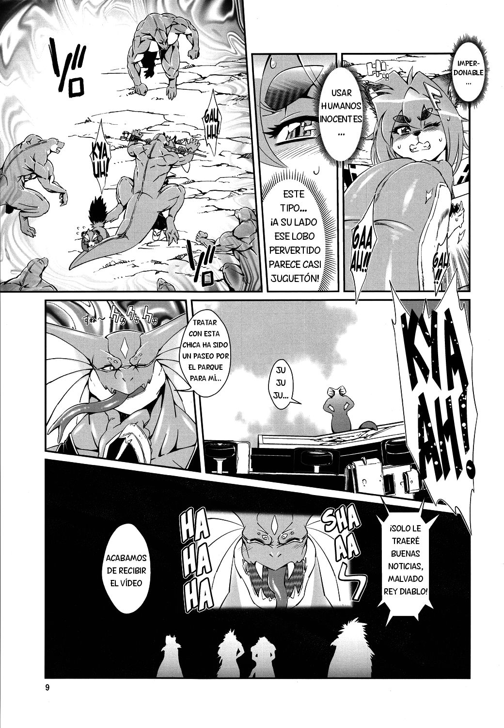 Mahou no Juujin Foxy Rena 3 page 10 full