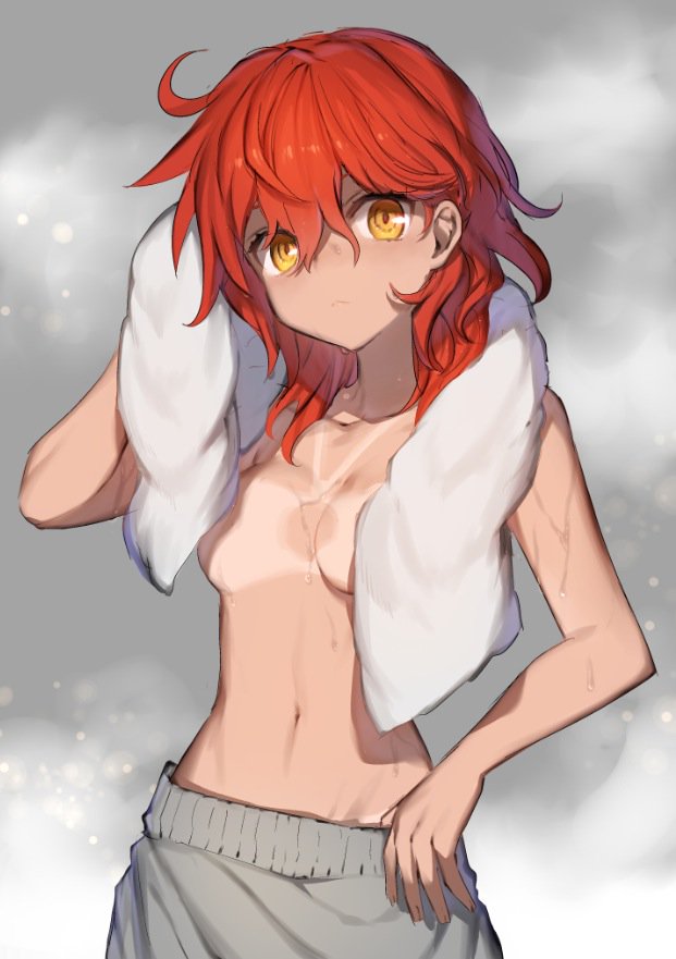 Girls with Towels around Their Neck page 5 full