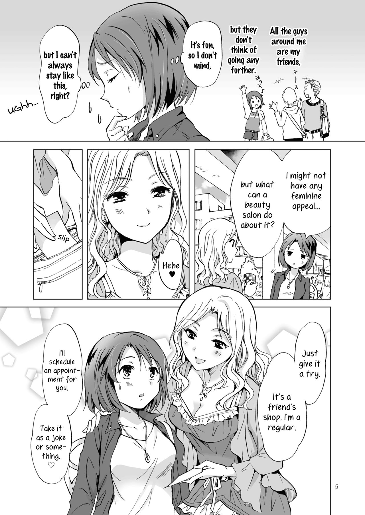Himitsu no Yuri Esthe | Secret Yuri Salon page 5 full