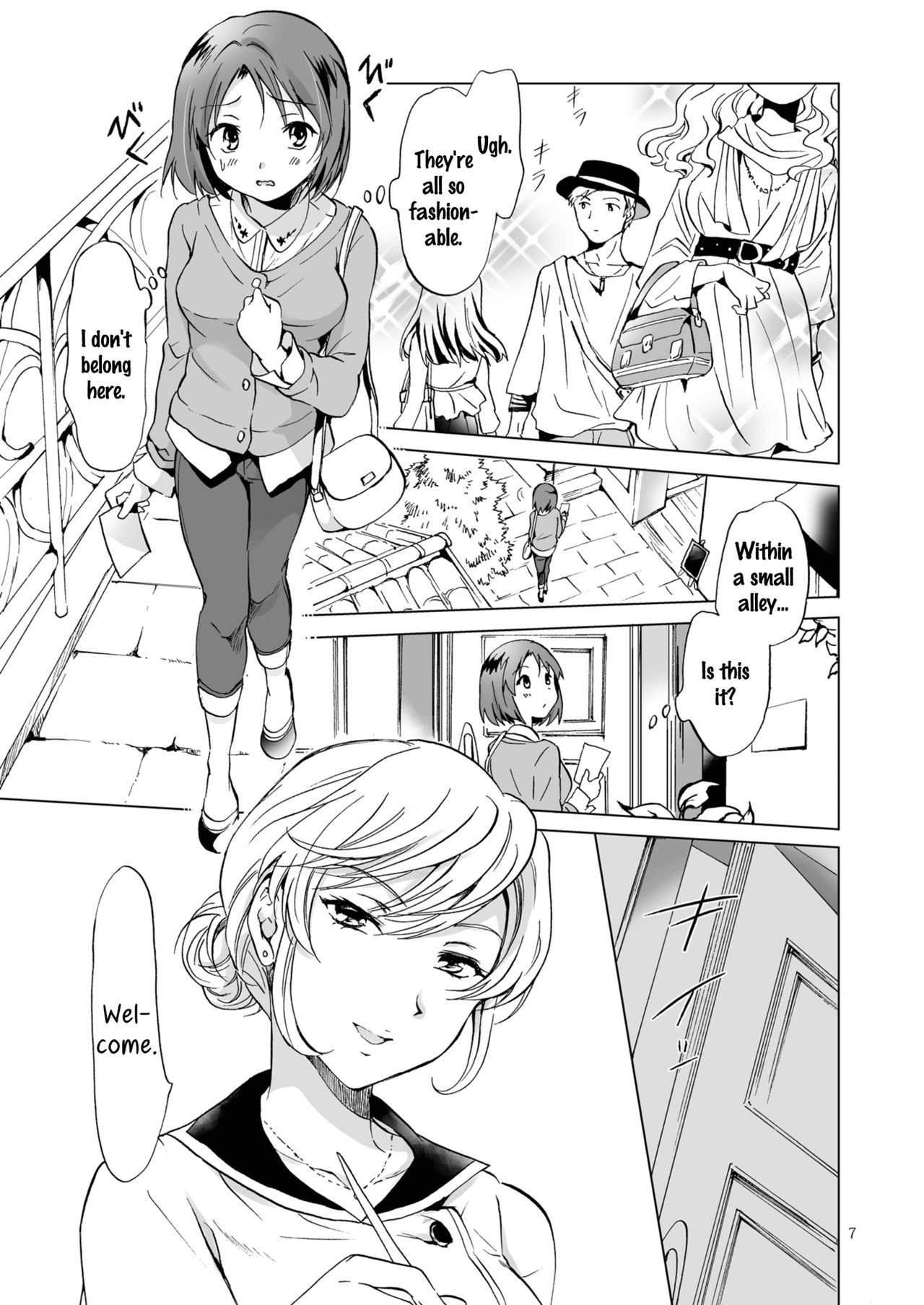 Himitsu no Yuri Esthe | Secret Yuri Salon page 7 full
