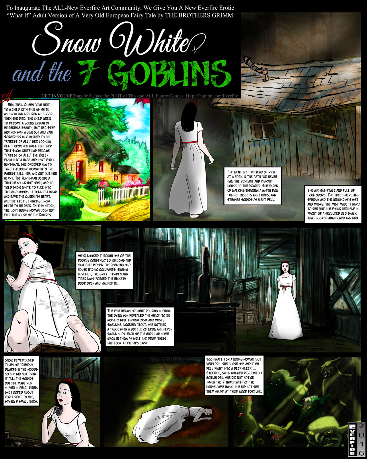 Snow White and the 7 Goblins page 1 full