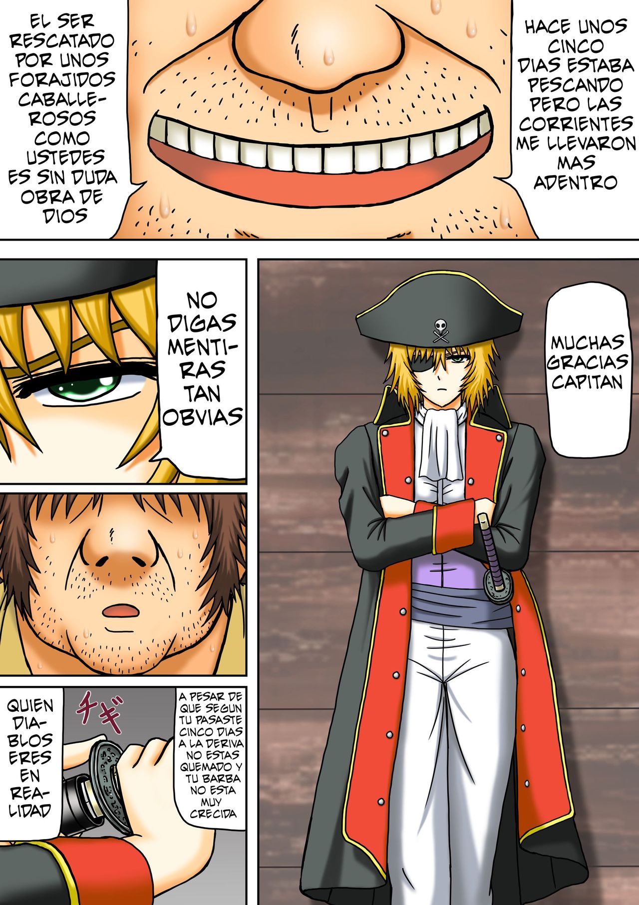 Onna Kaizoku Ryoshuu | La Pirata Prisionera page 3 full