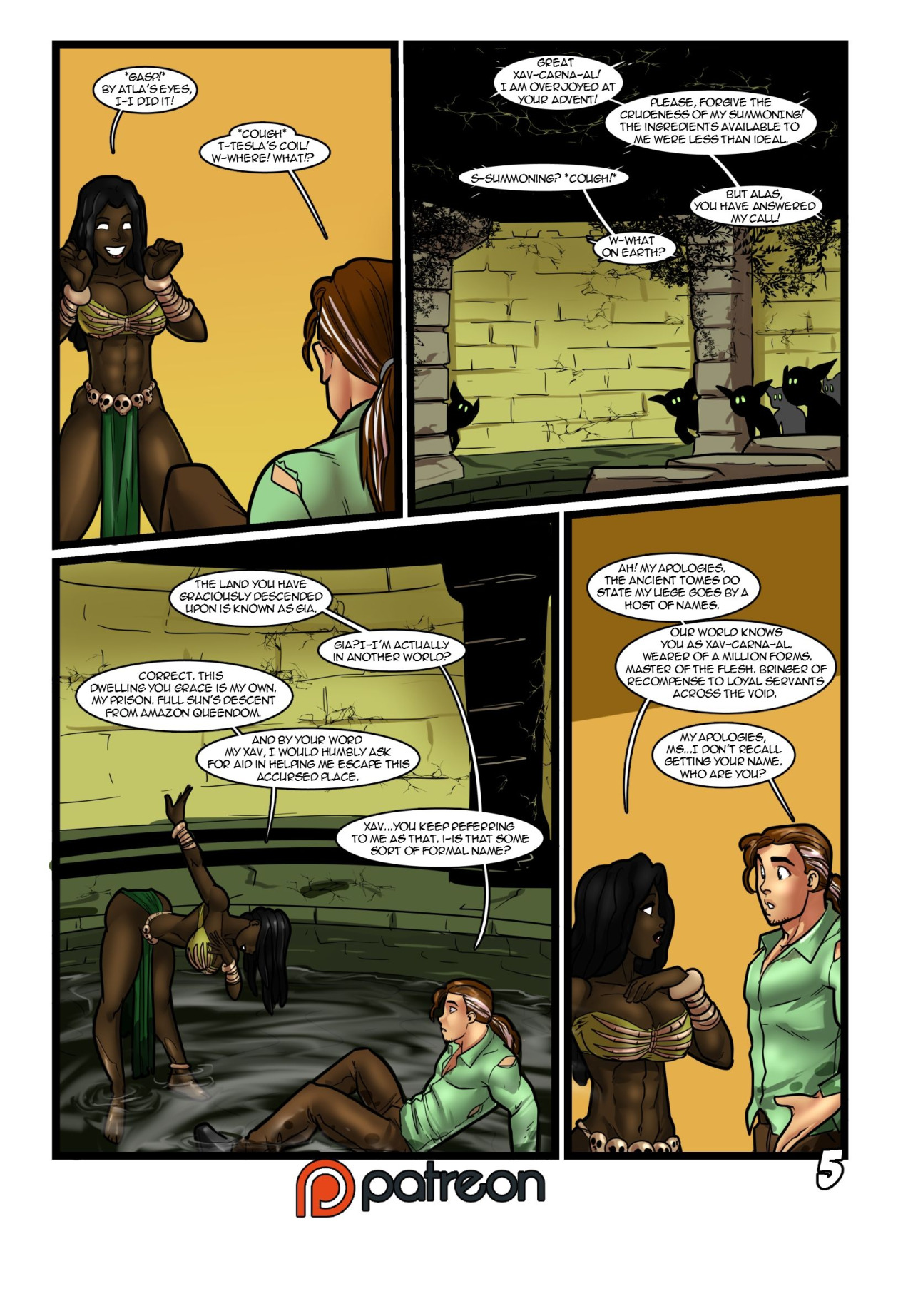 Hero Tales #2: Enter the Mad Witch page 6 full