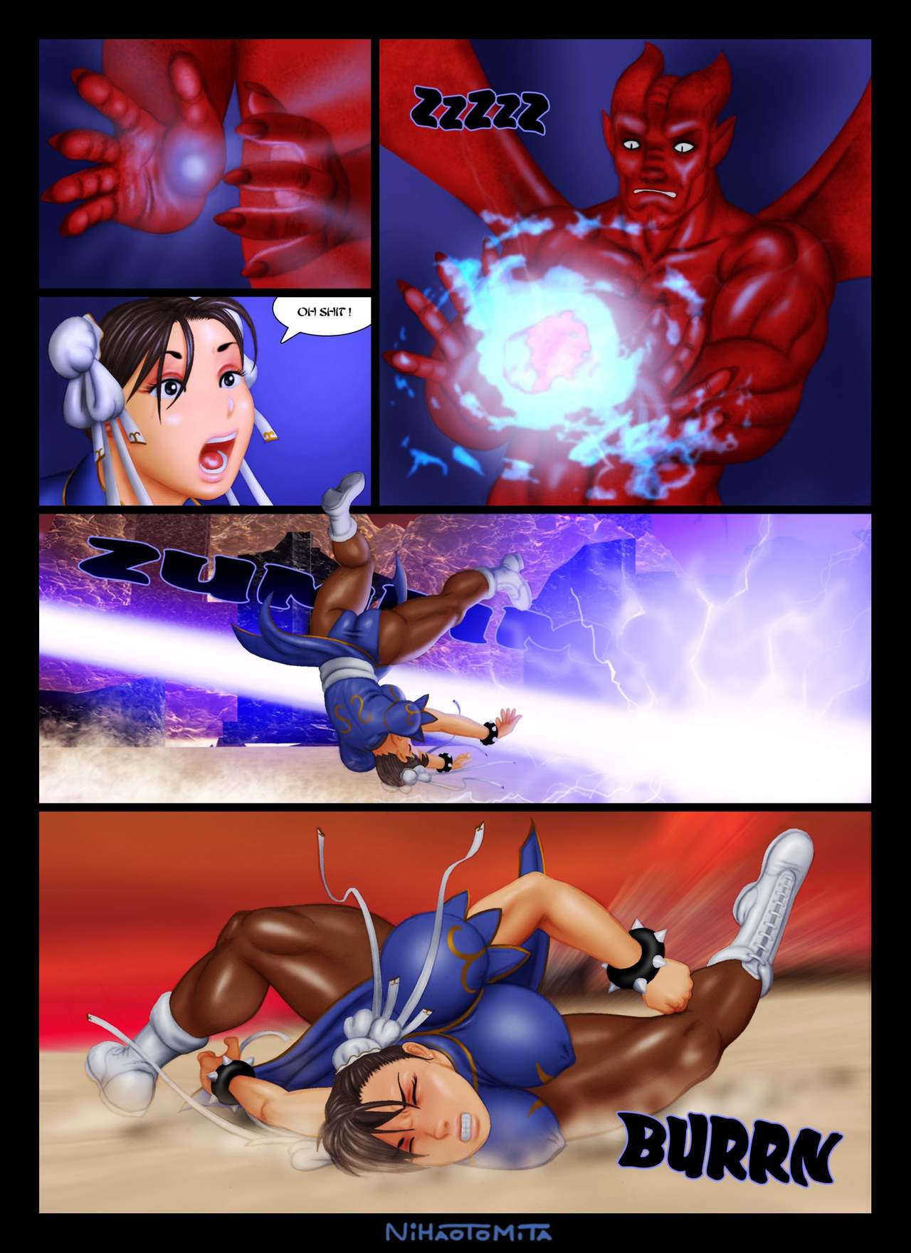 The 5 tests of Chun Li page 7 full