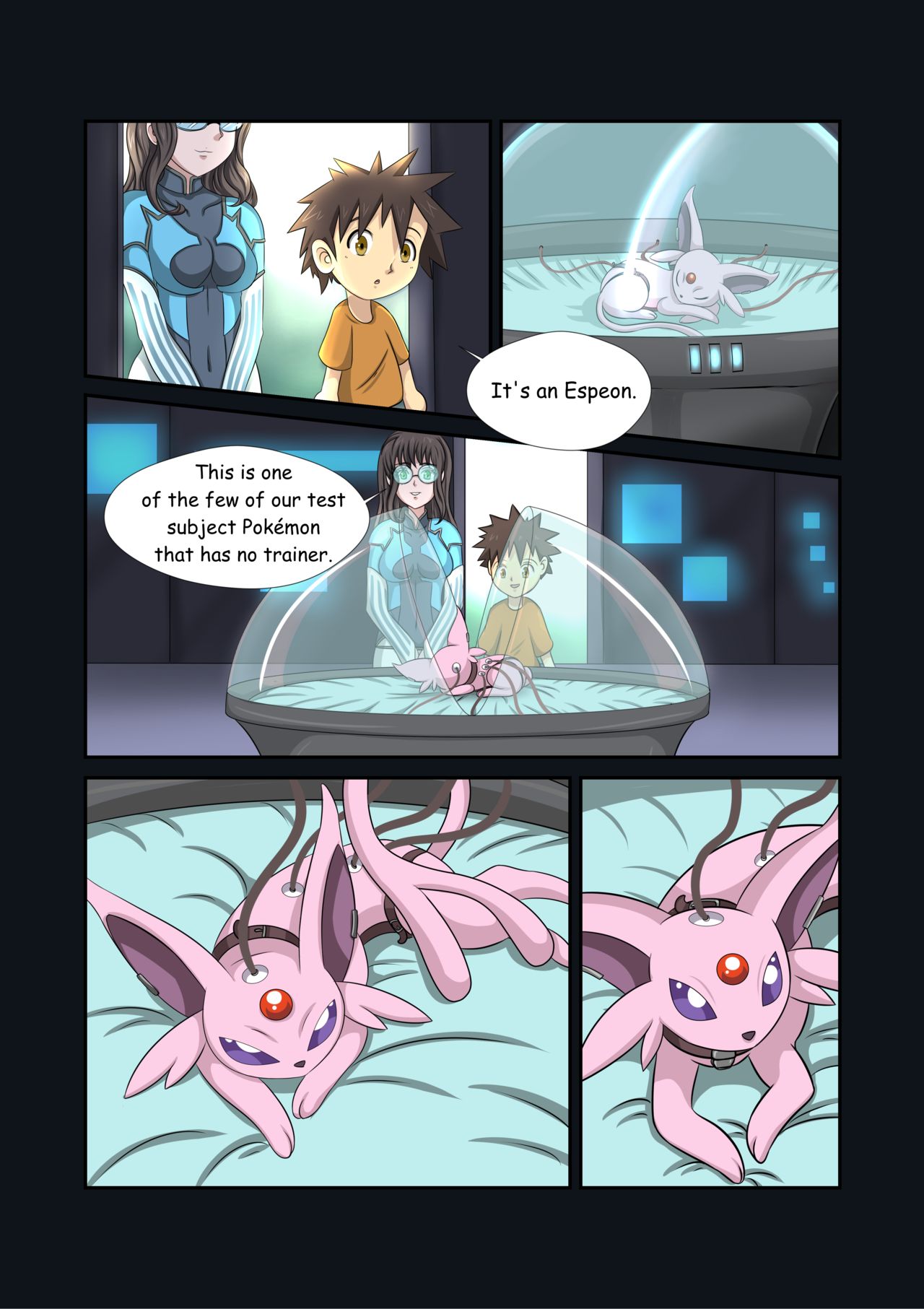 Pinheadchains Nameless Pokemon Comic by Sugarnhoney page 8 full