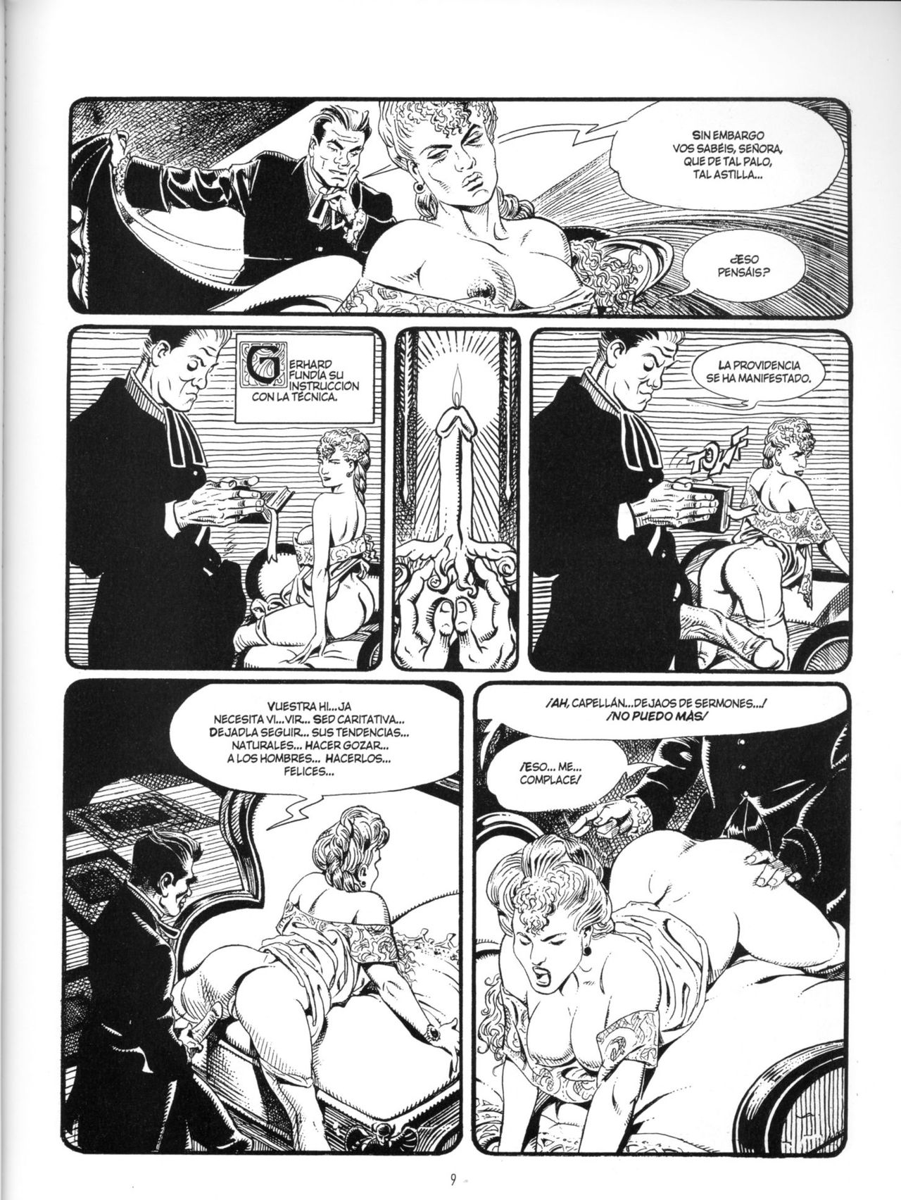 Los Amores de Monica de B. page 8 full