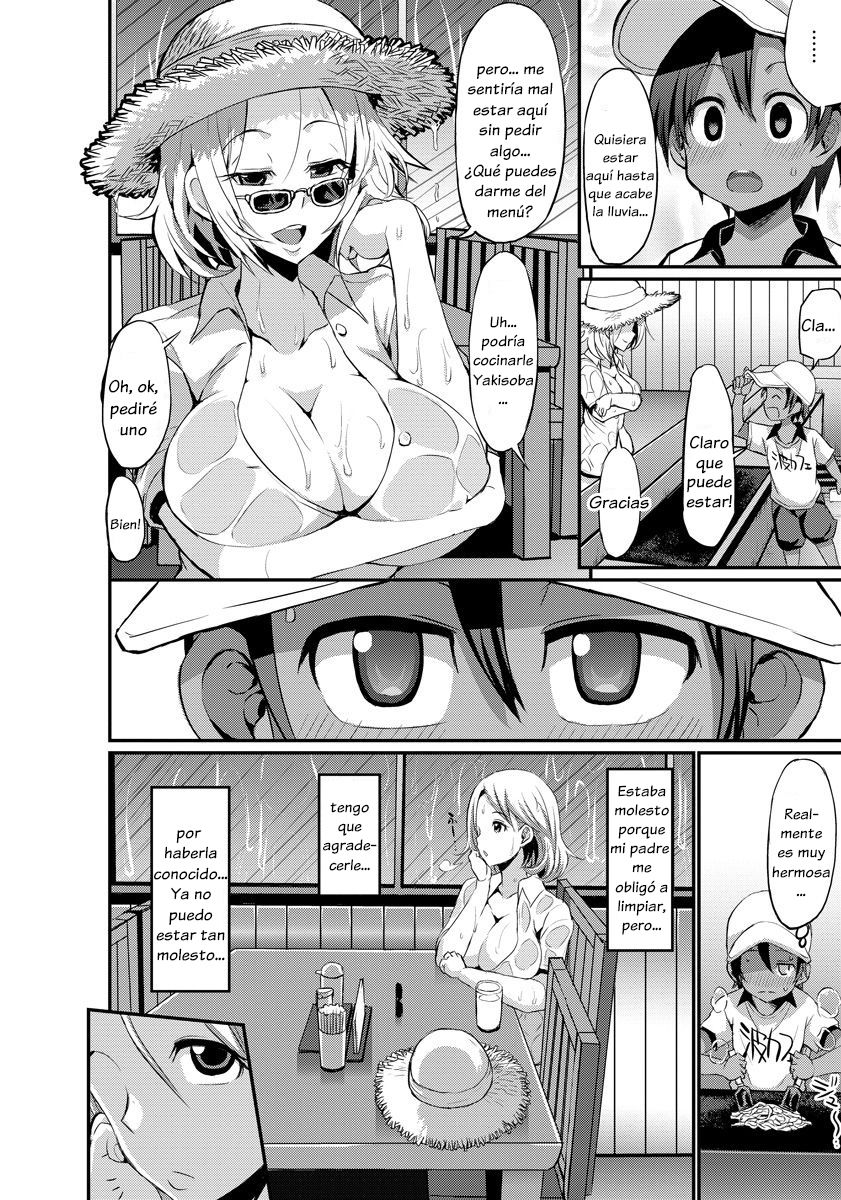 Aru Natsu no Hiwai de Kirei de Yokoshima na Onee-san | The Wicked and Obscene, Yet Beautiful Woman I Met One Summer page 2 full