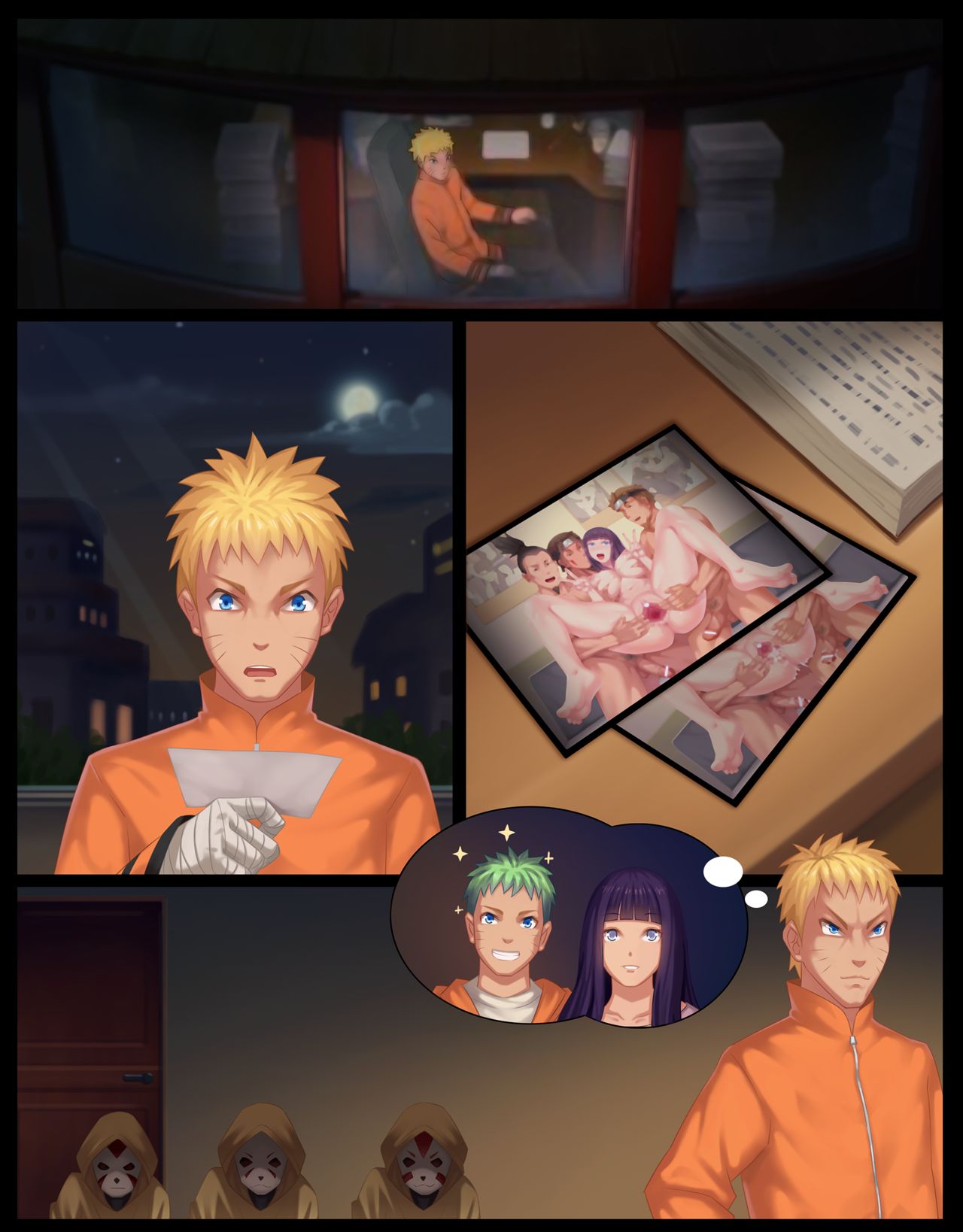 ナルト 日向ヒナタ――夜生活 page 10 full