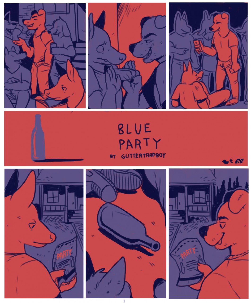 Blue Party page 1 full