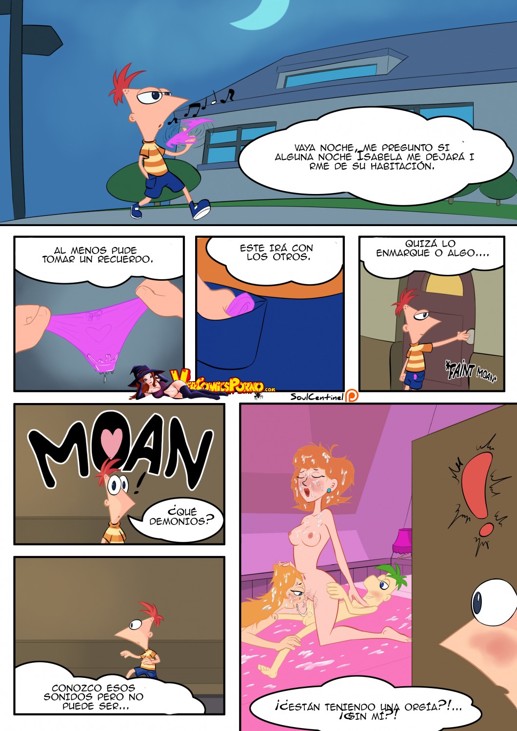 COMIC Phineas Revenge Spanish page 2 full