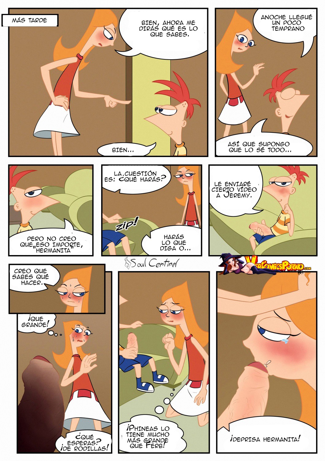 COMIC Phineas Revenge Spanish page 4 full